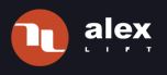 Логотип ООО "Алекс-Лифт"